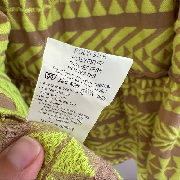 Anthropologie ELLA SHORT - N.LIME/BEIGE - Picture 9 of 9